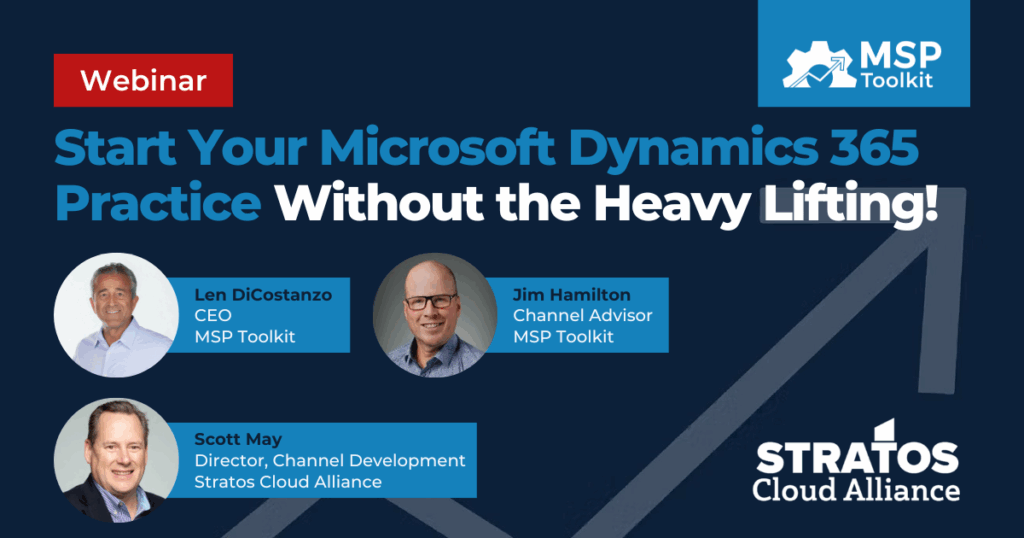 Stratos Cloud Alliance and MSPT - Start Your Microsoft Dynamics 365 Practice Without the Heavy Lifting!