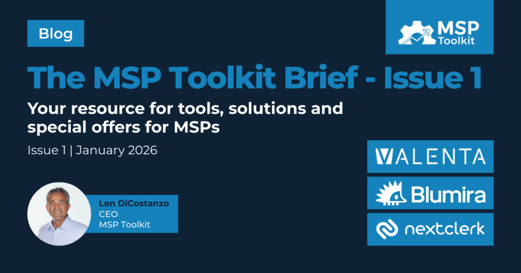 MSP Toolkit Brief - Issue 1
