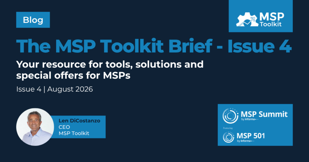 MSP Toolkit Brief - Issue 4